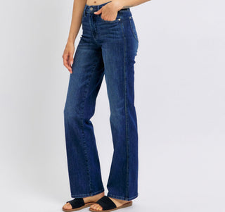 Judy Blue MR Petite Straight Tummy Control Classic 88861