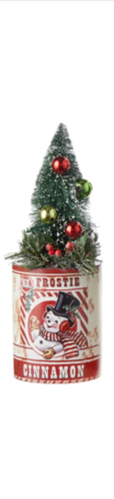Holiday Spice Container w/Tree