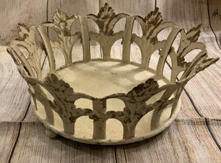 Distressed Crown Tray