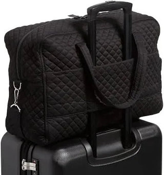 Vera Bradley Weekender Travel Bag Black