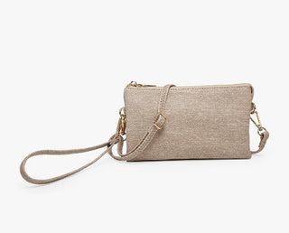 Jen & Co Riley Crossbody Textured Almond M013