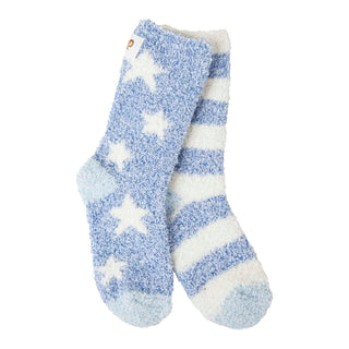Mouse Creek Sung Cozy Crew Star & Stripe Sz 1-4