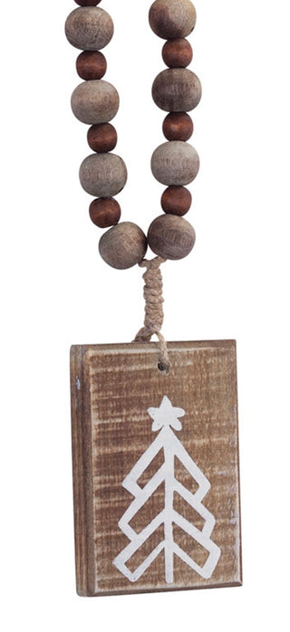 Tree Plaque Ornament