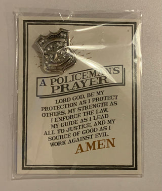 Policeman’s Prayer Pin