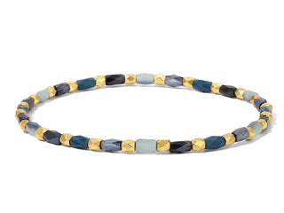 My Fun Colors Stretch Bracelet Navy Blue