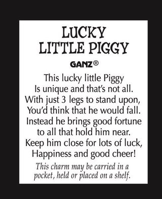 Lucky Little Piggy Charm
