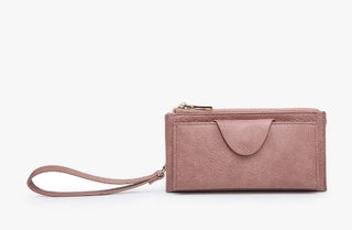 Jen & Co Kyla RFID Wallet Dark Rose WL0004