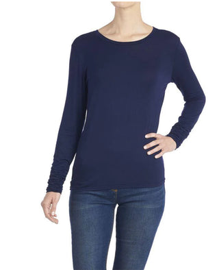 Coco + Carmen Scrunch Sleeve Crew Neck Tee  2039067