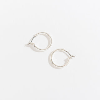 Silver Click Hoop Ear Sense