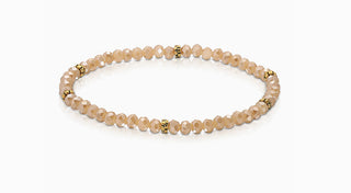 My Fun Colors Mini Crystal Bracelet Sahara Gold Accent