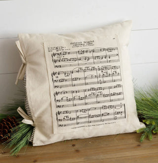 Silent Night Pillow