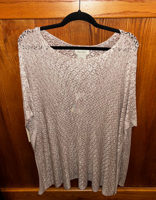 Charlie Paige Over the Head Shawl One Size Taupe