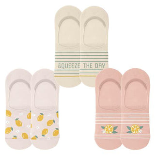 Squeeze the Day No Show Socks