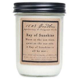 1803 Ray of Sunshine Soy Jar Candle