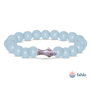 Fahlo Voyage Shark Glow-in-the-Dark Bracelet Aqua Glow
