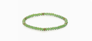 My Fun Colors Mini Crystal Bracelet Twilight Forest Gold Accent