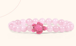 Fahlo Journey Sea Turtle Bracelet Coral Reef Pink