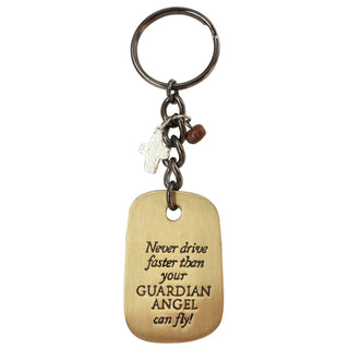 Guardian Angel Key Ring