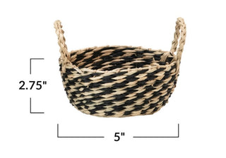 Hand Woven Sea Grass Basket Small