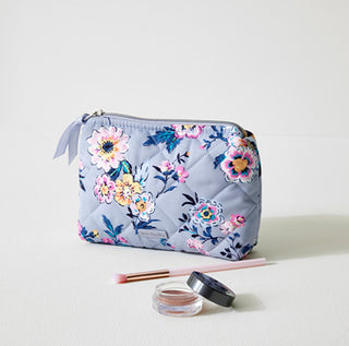 Vera Bradley Performance Twill Makeup Bag Parisian Bouquet