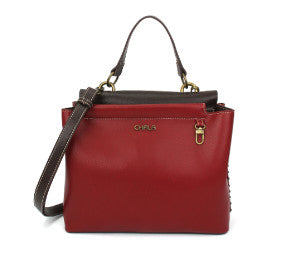Chala 848 Charming Satchel Burgundy