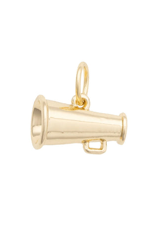 Canvas Style Charmed Megaphone Charm