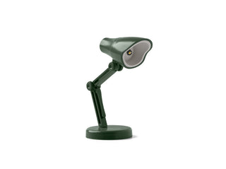 Modern Monkey Shady Business Task & Booklight Mini LED Lamp Green