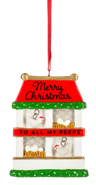 Farm Christmas Ornament