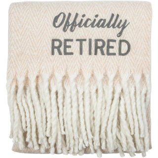 Pavilion Officially Retired Throw Blanket