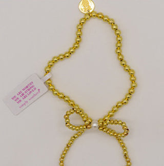 Simply Southern Gold Bracelet Pearl 6