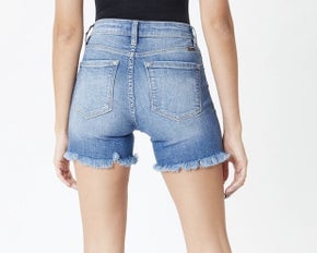Kancan High-Rise Fray Hem Shorts 8607m