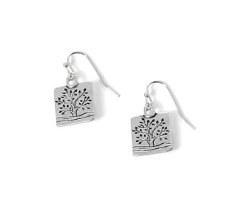 Whispers Square Family Tree Earrings WN004207/08