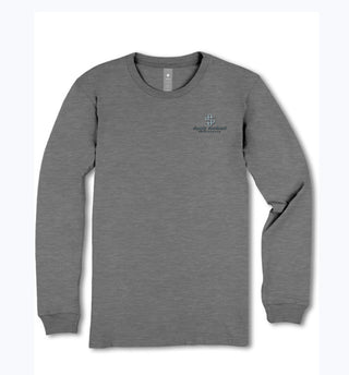 Simply Southern Long Sleeve Tee Shine Dark Heather