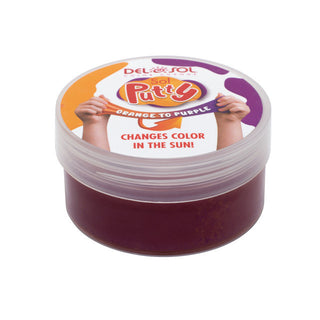 Del Sol Color Changing Putty Orange to Purple