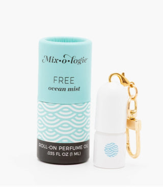 Mix-o-logie Mini Rollerball Perfume Keychain Free (Ocean Mist)
