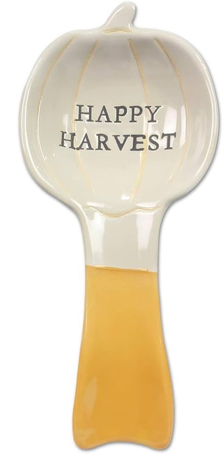 Pumpkin Spoon Rest Happy Harvest