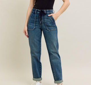 Judy Blue HW Vintage Wash Jogger 88971