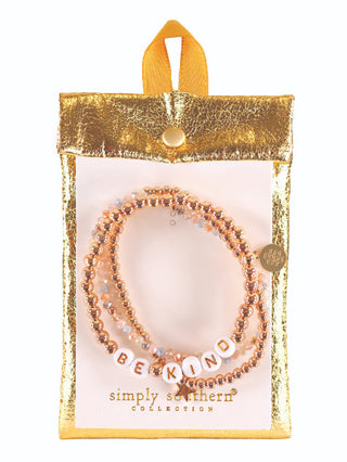 Simply Southern Be Kind Bracelet Set of 3