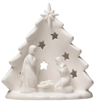 Stoneware Holy Family