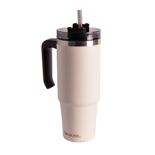 Del Sol Color Changing Tumbler White to Green