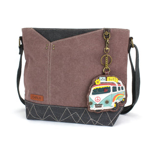 Chala Prism Crossbody Bus Mauve 933