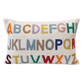 Creative Co-op ABC Pillow