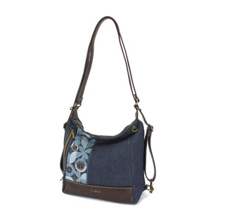 Chala Retro Convertible Purse Denim 913