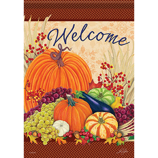Thanksgiving Bounty Garden Flag