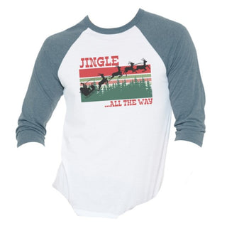Jane Marie Jingle All the Way Raglan