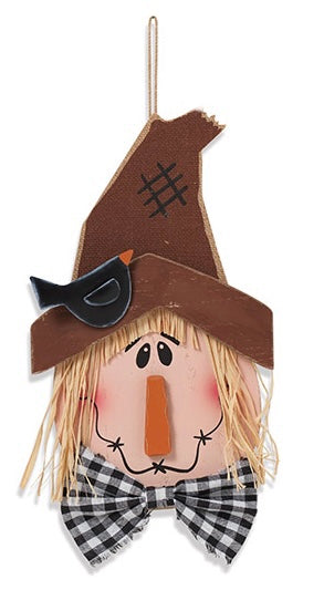 Wood Harvest Scarecrow, 16.2”