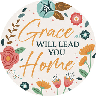 Grace Will Lead You Home Car Coaster CC78222