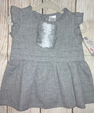 Ganz Baby Dress with Ruffle Detail 6-12 Months