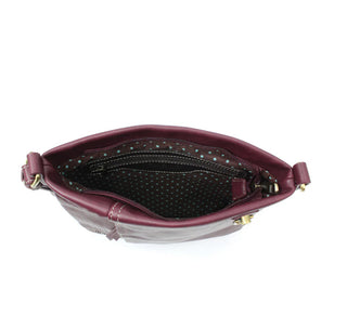 Chala Lasercut Crossbody Plum 841