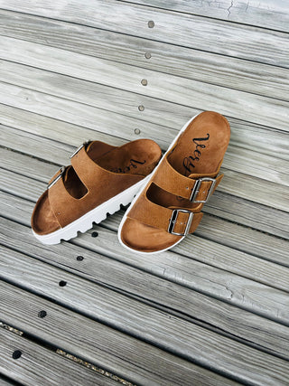 Very G Jazmin Platform Sandal Tan